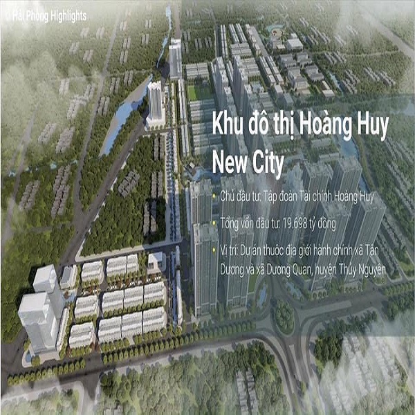 dự án Hoàng Huy new city Hải Phòng. Giá cực hời
